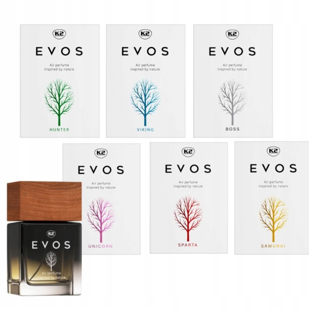 K2 EVOS – PERFUMY SAMOCHODOWE